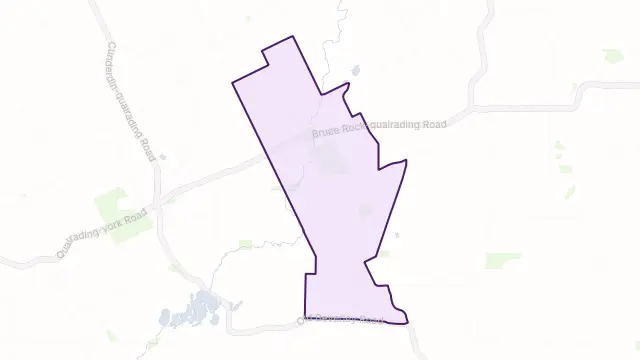 Badjaling Area Boundary Map