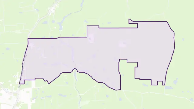 Balbarrup Area Boundary Map