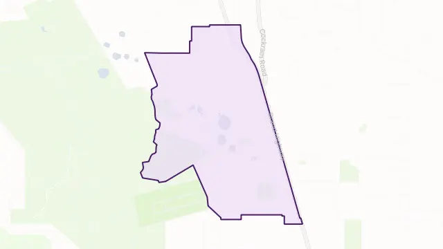 Bambun Area Boundary Map