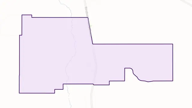 Barberton Area Boundary Map