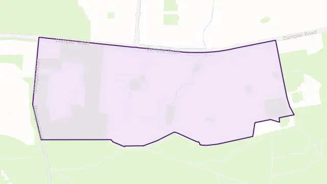 Baynton Area Boundary Map