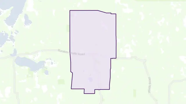 Beacon Area Boundary Map