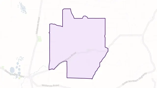 Berkshire Valley Area Boundary Map