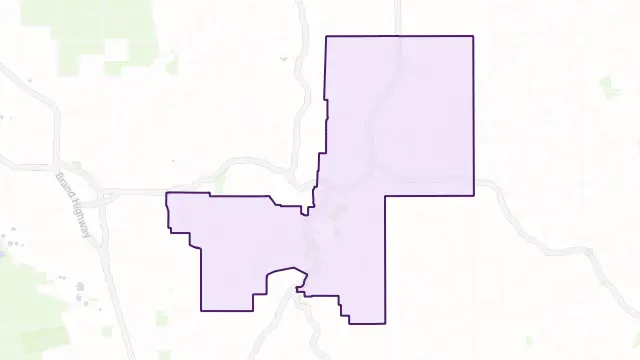Bindoon Area Boundary Map