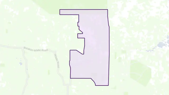 Bonnie Rock Area Boundary Map