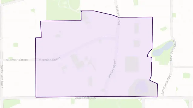 Booragoon Area Boundary Map
