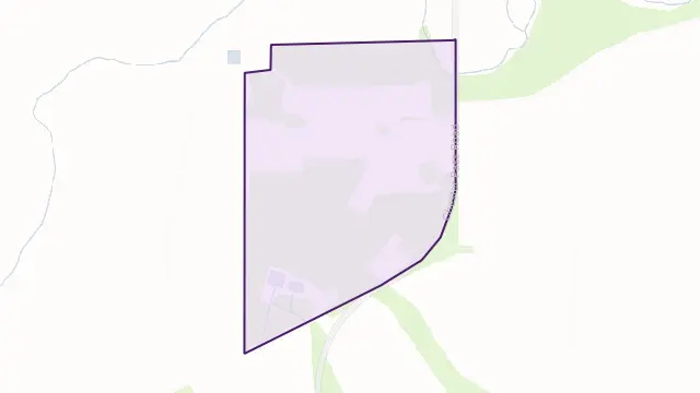 Borden Area Boundary Map