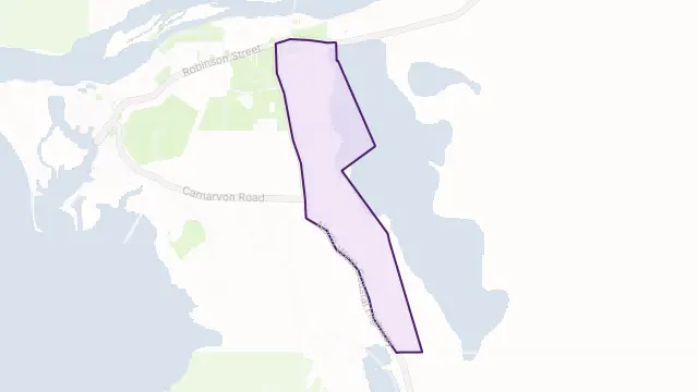 Brown Range Area Boundary Map