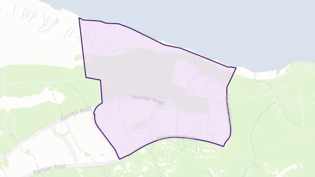 Bulgarra Area Boundary Map