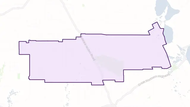 Buntine Area Boundary Map