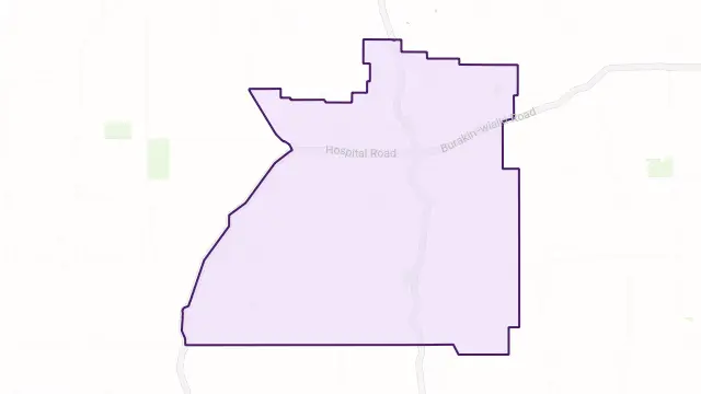 Burakin Area Boundary Map