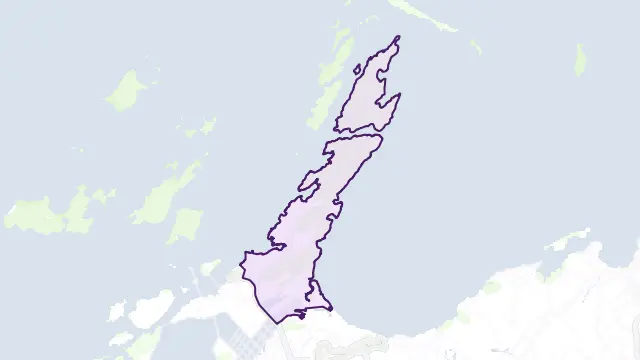 Burrup Area Boundary Map