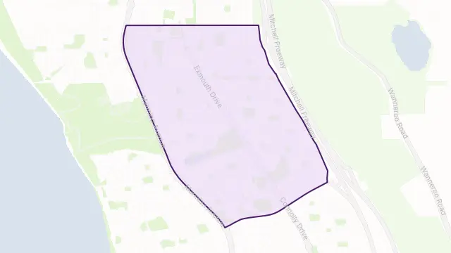 Butler Area Boundary Map