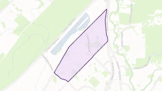 Camillo Area Boundary Map