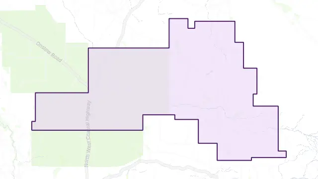 Cane Area Boundary Map