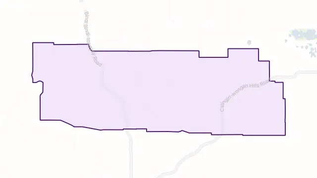 Carani Area Boundary Map