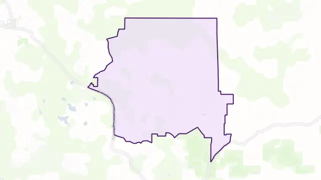 Catterick Area Boundary Map