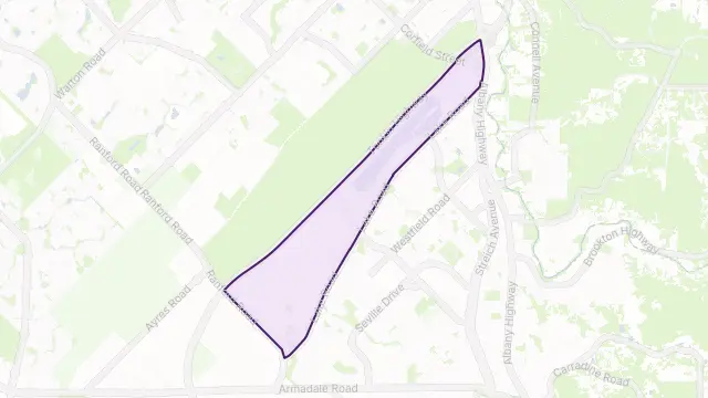 Champion Lakes Area Boundary Map