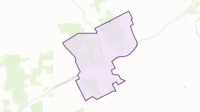 Clackline Area Boundary Map