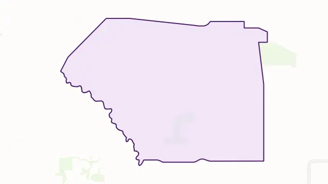 Commodine Area Boundary Map