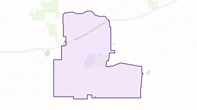 Coyrecup Area Boundary Map