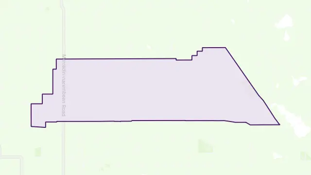 Cramphorne Area Boundary Map