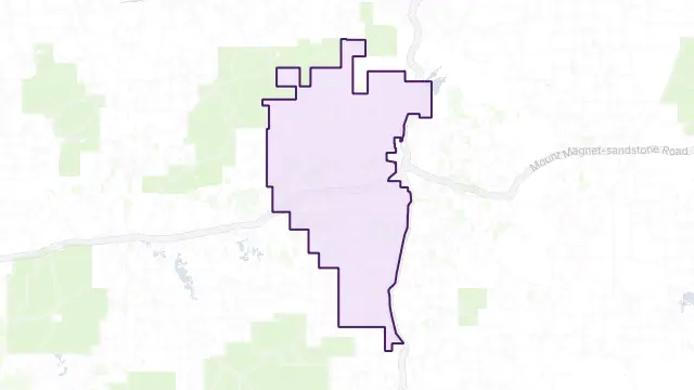 Daggar Hills Area Boundary Map