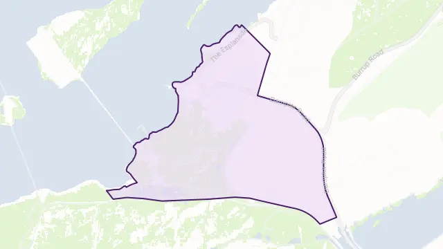 Dampier Area Boundary Map