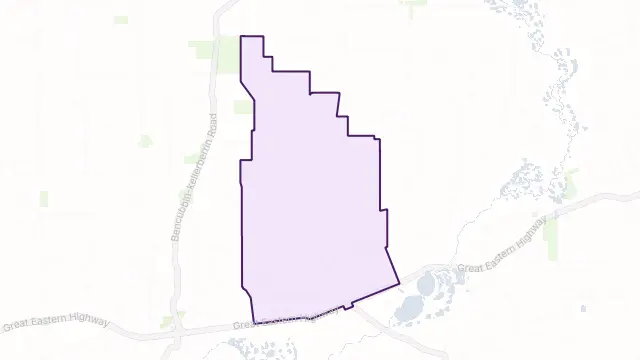 Doodlakine Area Boundary Map