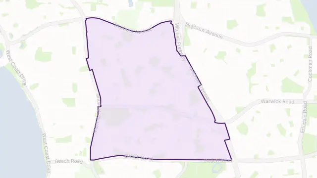 Duncraig Area Boundary Map