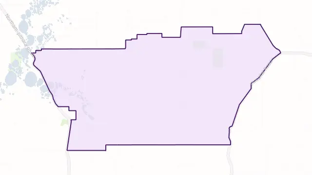 East Ballidu Area Boundary Map