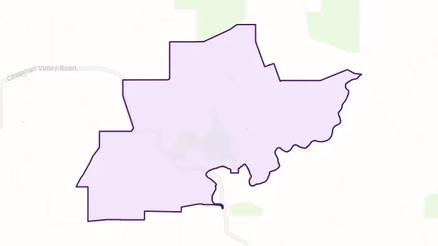 East Yuna Area Boundary Map