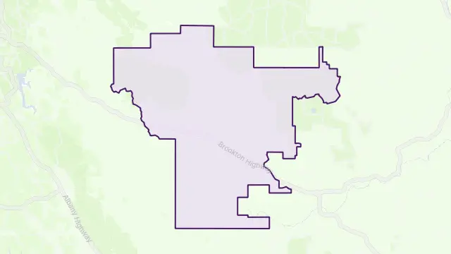 Flint Area Boundary Map