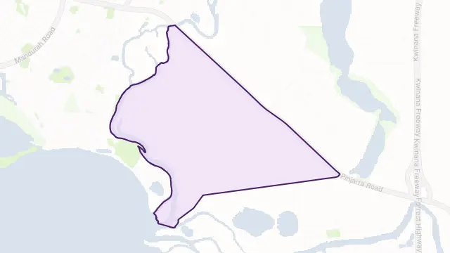 Furnissdale Area Boundary Map