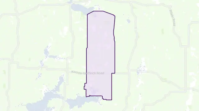 Gabbin Area Boundary Map