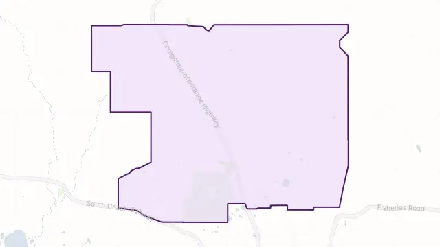 Gibson Area Boundary Map