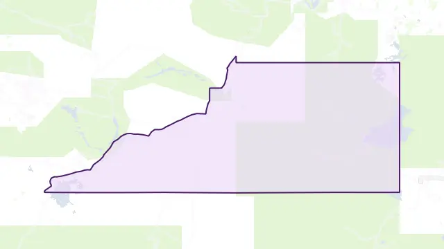 Gibson Desert North Area Boundary Map