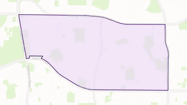 Girrawheen Area Boundary Map
