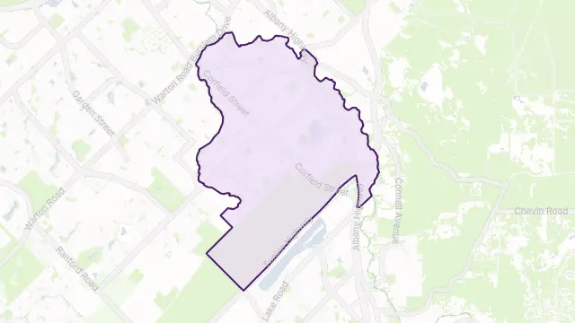 Gosnells Area Boundary Map