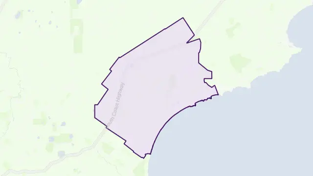 Green Range Area Boundary Map