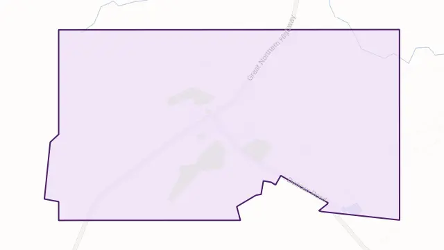 Halls Creek Area Boundary Map