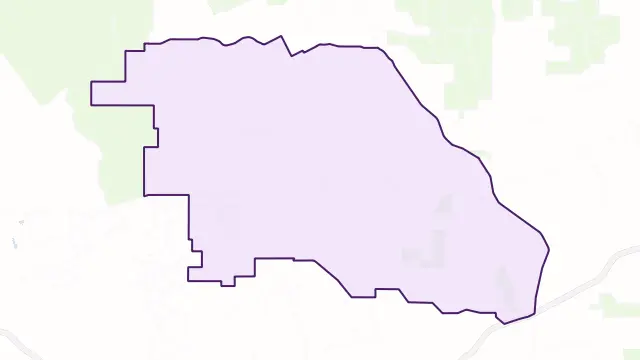 Hastings Area Boundary Map
