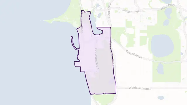 Henderson Area Boundary Map