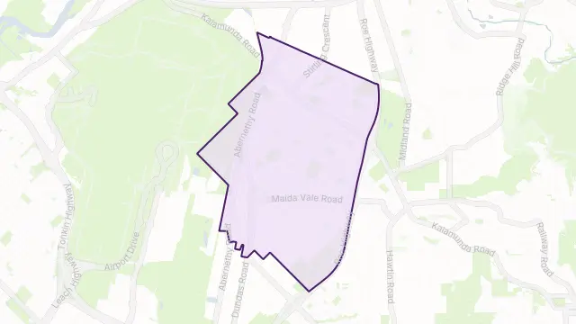 High Wycombe Area Boundary Map