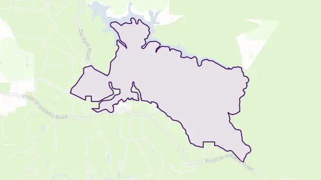 Holyoake Area Boundary Map