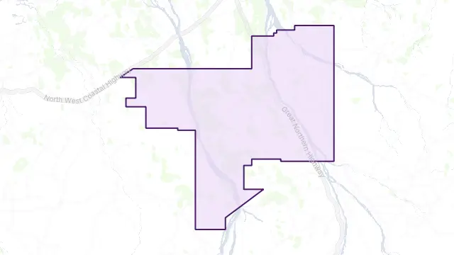 Indee Area Boundary Map
