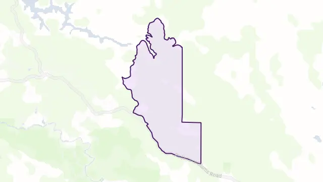 Inglehope Area Boundary Map