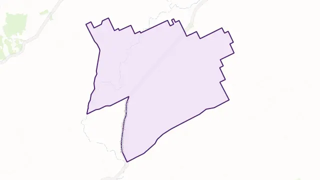 Jennapullin Area Boundary Map