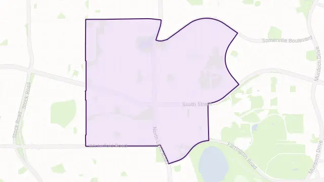 Kardinya Area Boundary Map