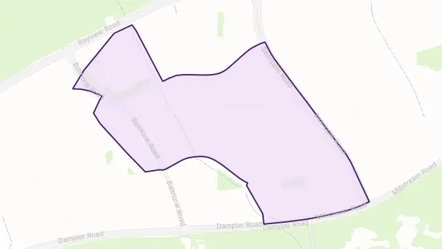 Karratha Area Boundary Map